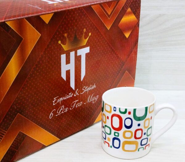 Premium Coffee Mugs & Cups Set – Pack of 6 | Ceramic, Stylish & Durable - Image 4